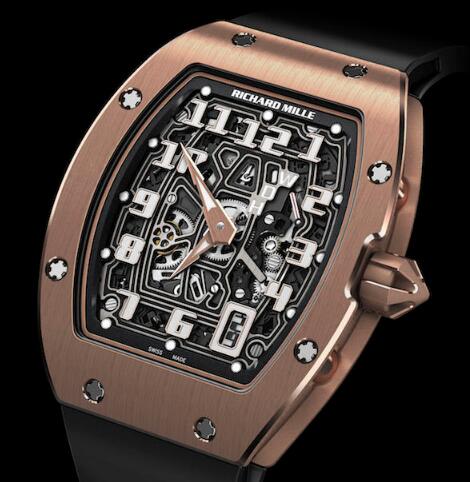 Richard Mille Replica Watch RM 067 Automatic Extra Flat RM 067-01 RG